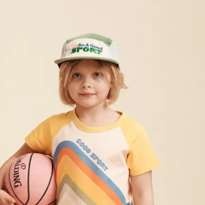 Banabae Be A Good Sport 5 Panel Cord Cap - Kids-Kids Back To Kindy | Hats, Caps And Beanies
