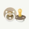 Banabae BIBS Pacifier Colour GLOW - Vanilla/Dark Oak - (2pk)-Kids Books, Toys & Games | Bibs, Pacifiers & Teethers