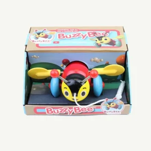 Banabae Buzzy Bee Classic Wooden Pull Along Toy-Kids The Birthday Collection | Books, Toys & Games
