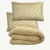 Banabae Checkers Quilt Cover and Pillowcase Set- Adults Bedding