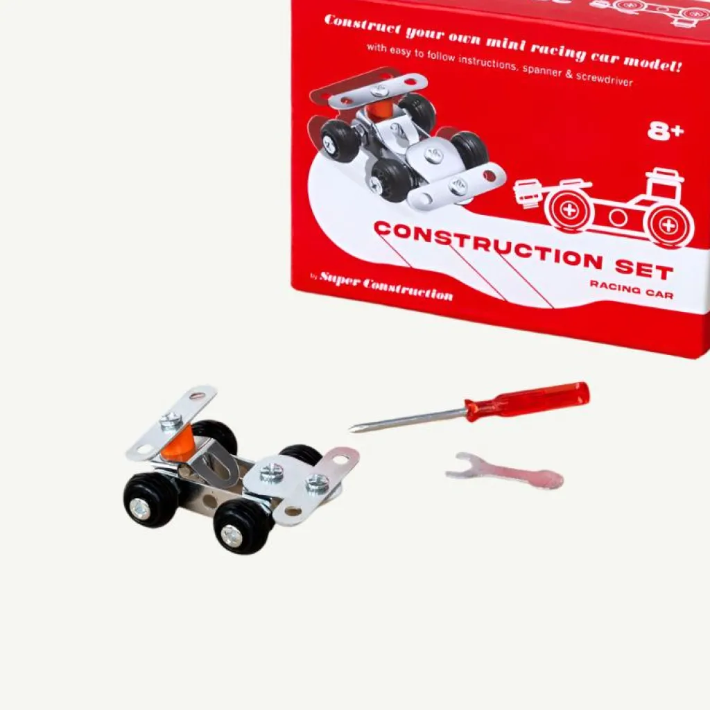 construction_mini_kit__ra_1.webp Banabae Construction Mini Kit - Racing Car-Kids The Birthday Collection | Books, Toys & Games