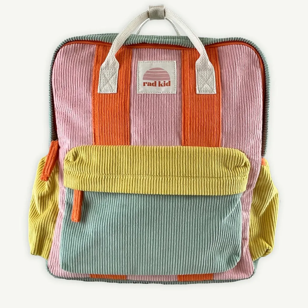 corduroy_splice_eco_kids__0.webp Banabae Corduroy Splice Eco Kids Backpack - Candy-Kids Back To Kindy | Bags And Backpacks