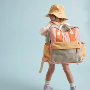 Banabae Corduroy Splice Eco Kids Backpack - Candy-Kids Back To Kindy | Bags And Backpacks