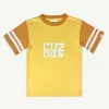Banabae Cuz Crew Collegiate Tee - Yellow-Kids Sibling Tees | Apparel