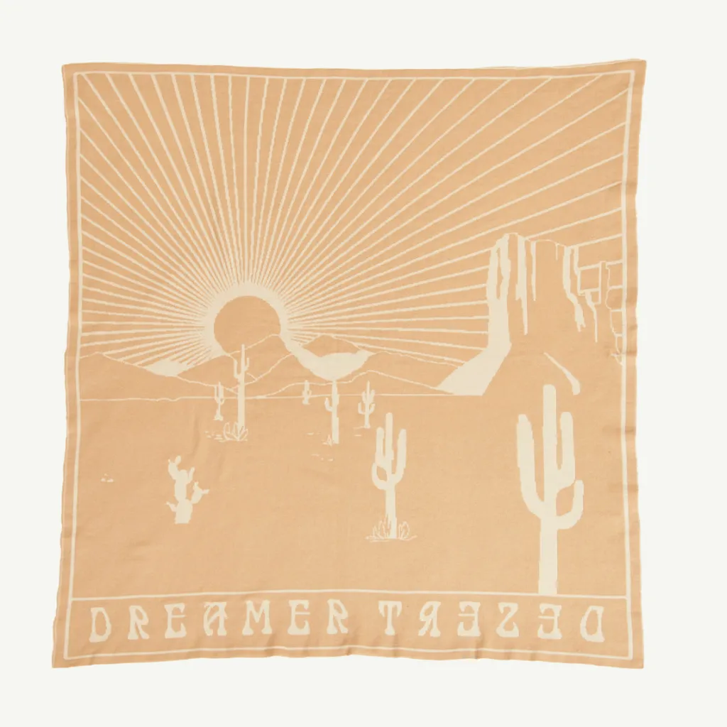 desert_dreamer_reversible_1.webp Banabae Desert Dreamer Reversible Organic Cotton Blankie-Kids Kid's Bedding | Kid's Bedding