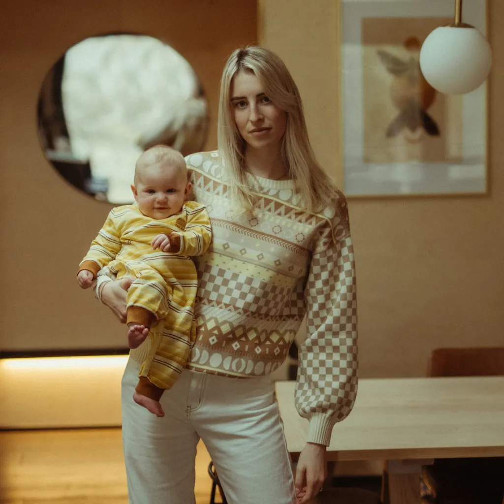 fair_isle_ladies_organic__1.webp Banabae Fair Isle Ladies Organic Cotton Jumper-Women Apparel