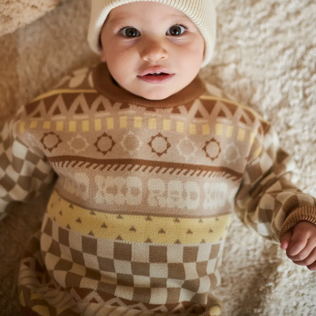 fair_isle_organic_cotton__1.webp Banabae Fair Isle Organic Cotton Knit Kids Jumper-Kids Apparel
