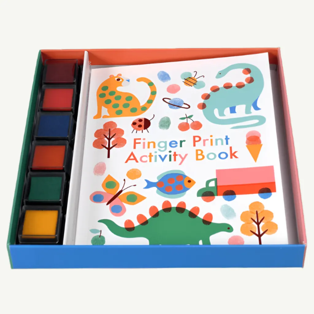 fingerprint_activity_set_1.webp Banabae Fingerprint Activity Set-Kids The Birthday Collection | Books, Toys & Games