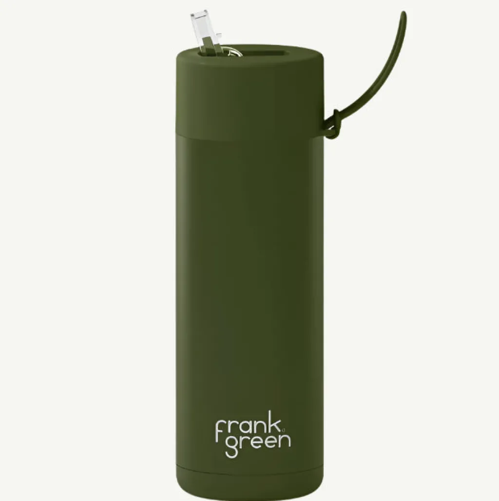 frank_green_oz_ceramic_re_0-7.webp Banabae Frank Green 20oz Ceramic Reusable Bottle with Straw Lid - Khaki-Kids Kitchen | Back To Kindy