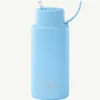 Banabae Frank Green 34oz Ceramic Reusable Bottle/Straw Lid with Straw - Sky Blue-Kids Kitchen | Back To Kindy