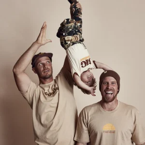 Banabae Funcle Organic Cotton Tee - Tan- Apparel