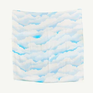 Banabae Head in the Clouds Bamboo / Organic Cotton Swaddle- Swaddles