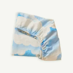 Banabae Head in the Clouds Hemp/Organic Cotton Bassinet Sheet/Changing Pad Cover- Fitted Bassinet Sheets / Change Pad Cover