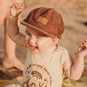 Banabae Heaps Good Kids Cord Cap - Acai-Kids Back To Kindy | Hats, Caps And Beanies