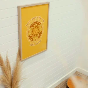 Banabae Here Comes The Sun Digital Art Download- Nursery Art