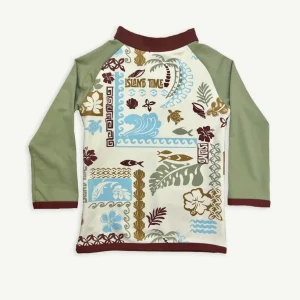 Banabae Island Time Eco Rashie-Kids Beach | Kid's Swim