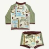 Banabae Island Time Eco Rashie and Paddle Pant Bundle-Kids Beach | Kid's Swim
