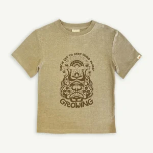 Banabae Keep Growing Hemp Tee - Kids-Kids Back To Kindy | Apparel