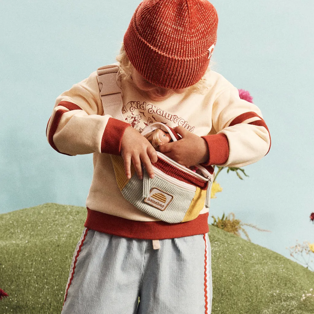 kids_corduroy_splice_eco__2.webp Banabae Kids Corduroy Splice Eco Belt Bag - Primary-Kids Back To Kindy | Bags And Backpacks