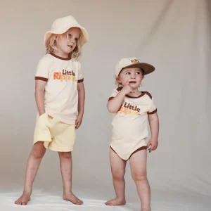Banabae Little Ripper Retro Ringer Tee-Kids Apparel