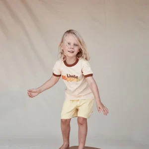 Banabae Little Ripper Retro Ringer Tee-Kids Apparel