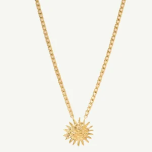 Banabae Magnolia Gold Necklace-Women Jewellery
