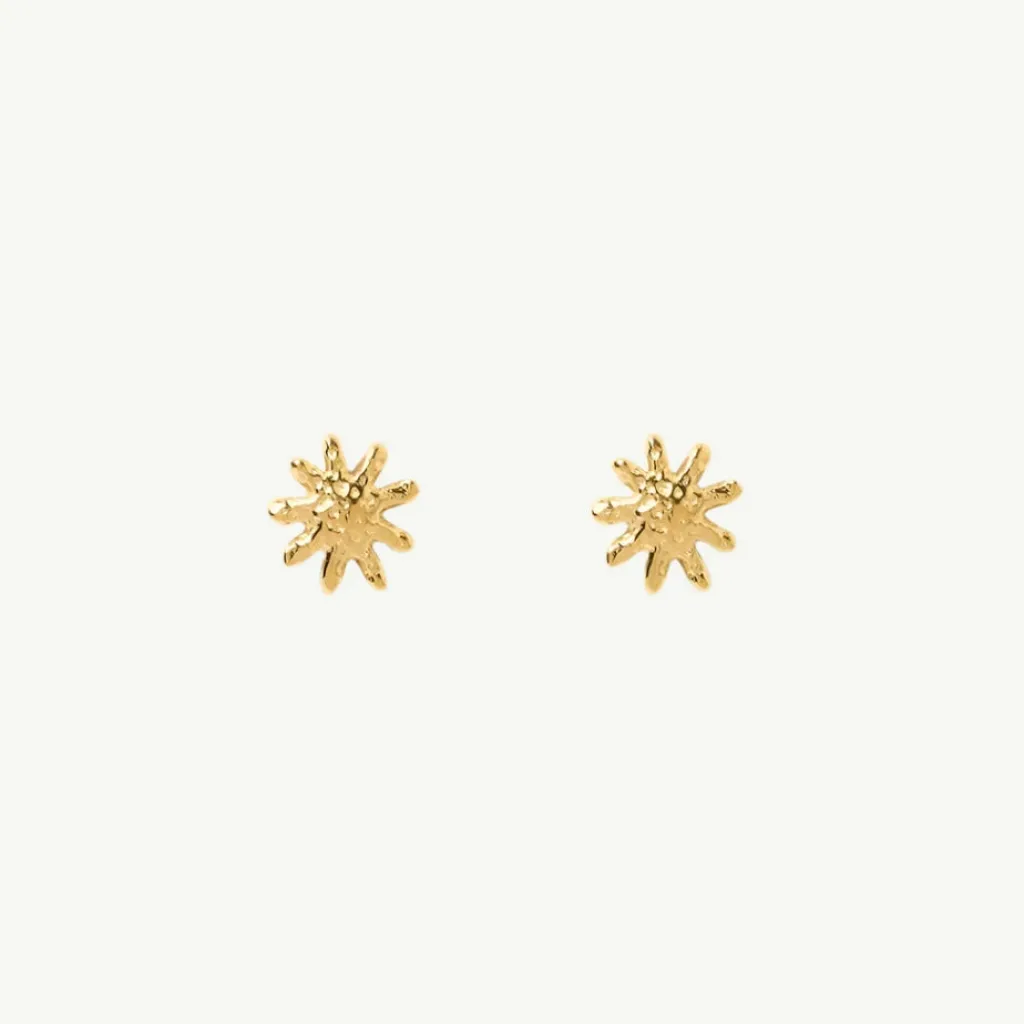 magnolia_gold_studs_0.webp Banabae Magnolia Gold Studs-Women Jewellery