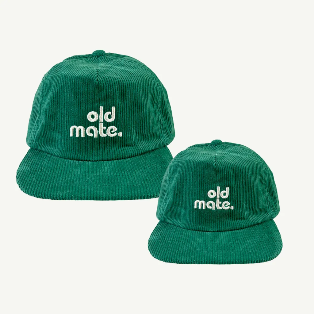 old_mate_cord_cap_bundle__0.webp Banabae Old Mate Cord Cap Bundle - Moss-Kids Hats, Caps And Beanies | Hats, Caps And Beanies
