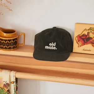 Banabae Old Mate Cord Cap Bundle - Dark Khaki-Kids Hats, Caps And Beanies | Hats, Caps And Beanies
