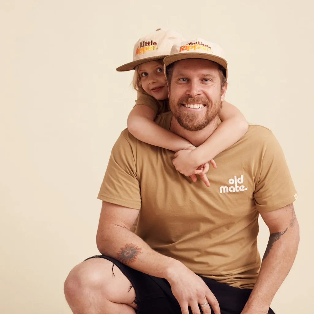 old_mate_organic_cotton_a_1.webp Banabae Old Mate Organic Cotton Adult Tee - Olive- Apparel