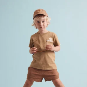 Banabae Old Mate Organic Cotton Kids Tee - Olive-Kids Apparel