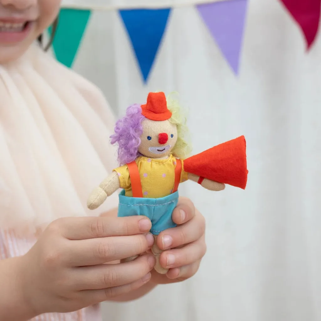 olli_ella_holdie_circus_f_2.webp Banabae Olli Ella Holdie Circus Folk - Confetti the Clown-Kids The Birthday Collection | Books, Toys & Games