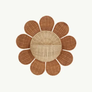 Banabae Olli Ella Rattan Daisy Wall Basket-Kids The Birthday Collection | Books, Toys & Games