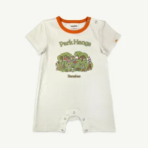 Banabae Park Hangs Organic Cotton Playsuit-Kids Back To Kindy | Apparel