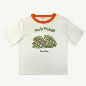 Banabae Park Hangs Organic Cotton Tee - Kids-Kids Back To Kindy | Apparel