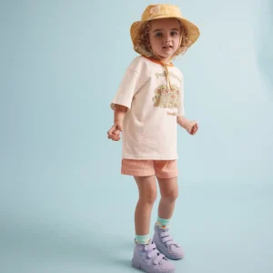 Banabae Park Hangs Organic Cotton Tee - Kids-Kids Back To Kindy | Apparel