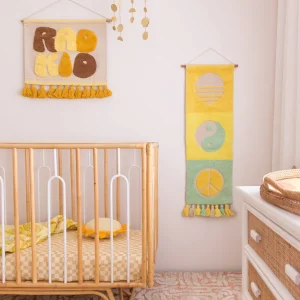 Banabae Peace Balance and Positivity Tufted Wall Hanging-Kids Rugs And Wall Hangings | Kid's Bedding