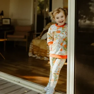 Banabae Poppy Floral Organic Cotton Jumper-Kids Back To Kindy | Apparel