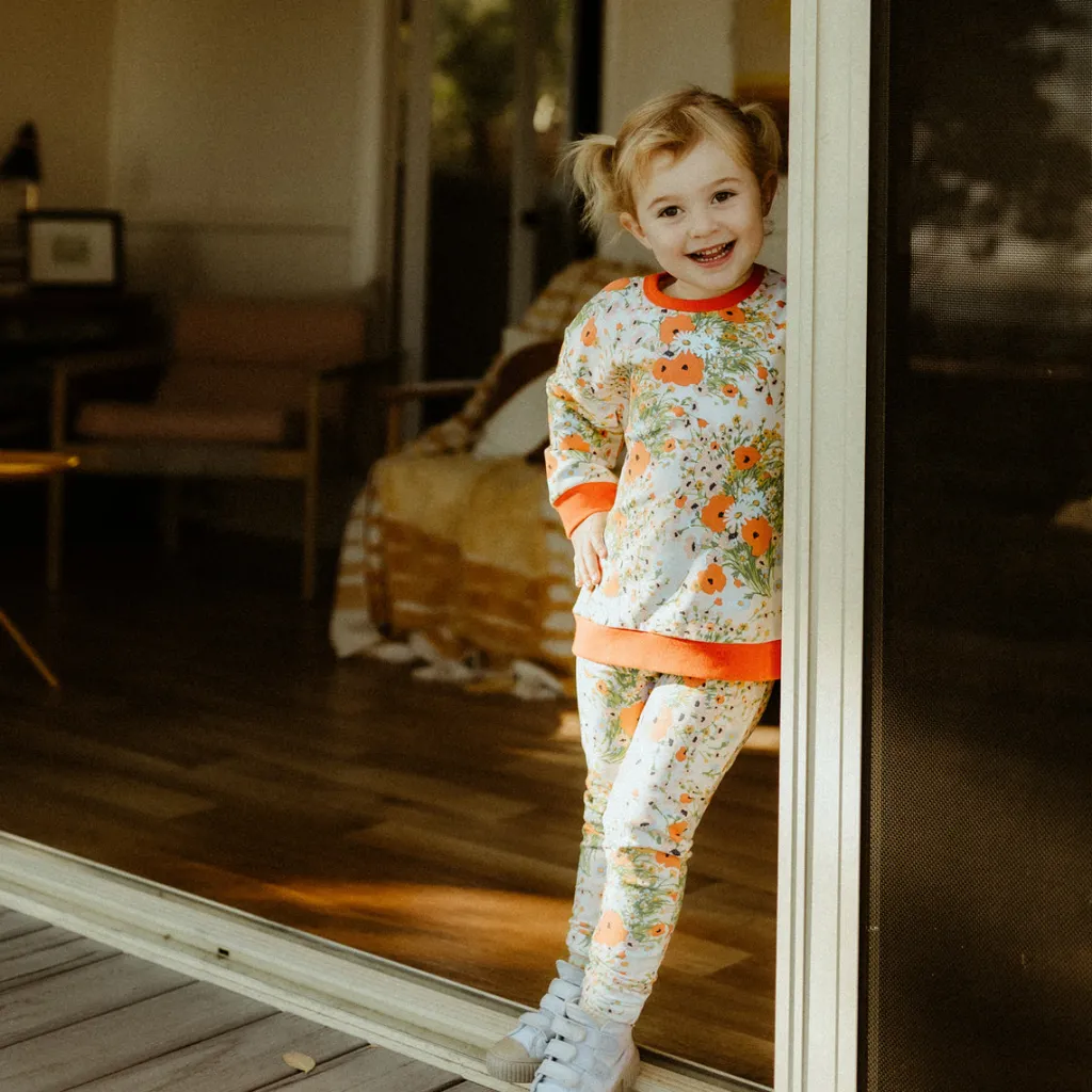 poppy_floral_organic_cott_1.webp Banabae Poppy Floral Organic Cotton Twinset-Kids Back To Kindy | Apparel