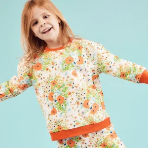 Banabae Poppy Floral Organic Cotton Jumper-Kids Back To Kindy | Apparel