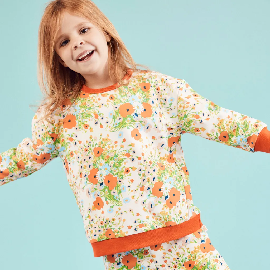 poppy_floral_organic_cott_2.webp Banabae Poppy Floral Organic Cotton Twinset-Kids Back To Kindy | Apparel