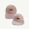 Banabae Rad Aunty and Rad Kid Cord Cap Bundle - Mauve-Women Hats, Caps And Beanies