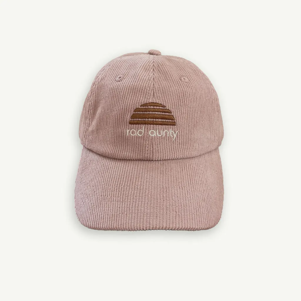 rad_aunty_cord_cap__mauve_2.webp Banabae Rad Aunty Cord Cap - Mauve-Women Hats, Caps And Beanies