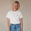 Banabae Rad Aunty Tee Organic Cotton - Natural-Women Apparel