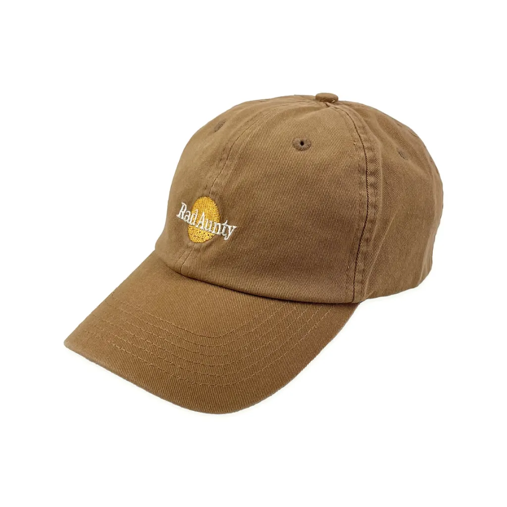 rad_aunty_washed_baseball_2.webp Banabae Rad Aunty Washed Baseball Cap - Desert Sand-Women Hats, Caps And Beanies