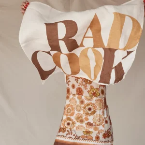 Banabae Rad Cook 100% Linen Tea Towel- Kitchen