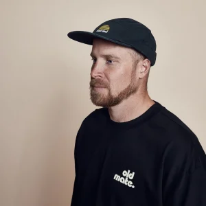 Banabae Rad Dad Cap - Washed Black- Hats, Caps And Beanies