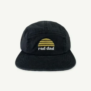 Banabae Rad Dad Cap - Washed Black- Hats, Caps And Beanies