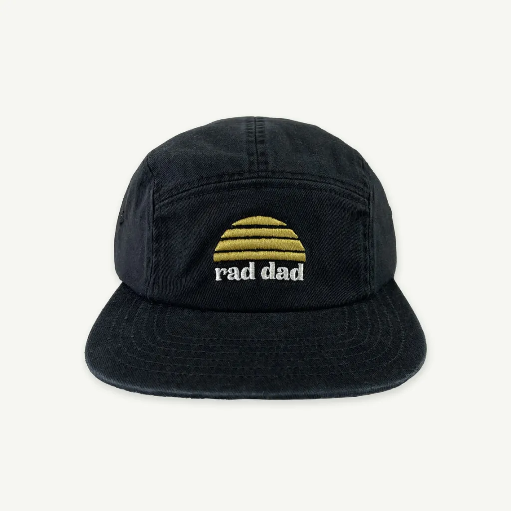 rad_dad_cap__washed_black_2.webp Banabae Rad Dad Cap - Washed Black- Hats, Caps And Beanies