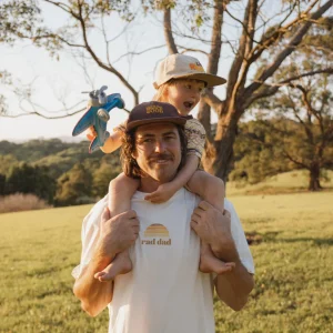 Banabae Rad Dad Classic Tee Organic Cotton - Natural- Apparel